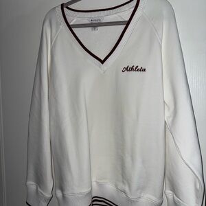 Athleta V-Neck Forever Fleece